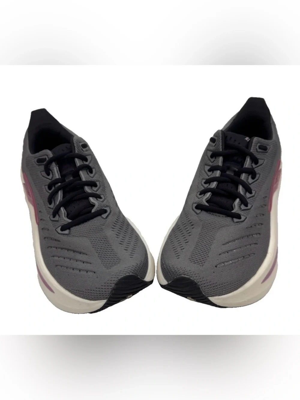 Brooks Glycerin Max 2 Grey White 1204681B059 Running Shoes Women’s Sz 8 Lace Up